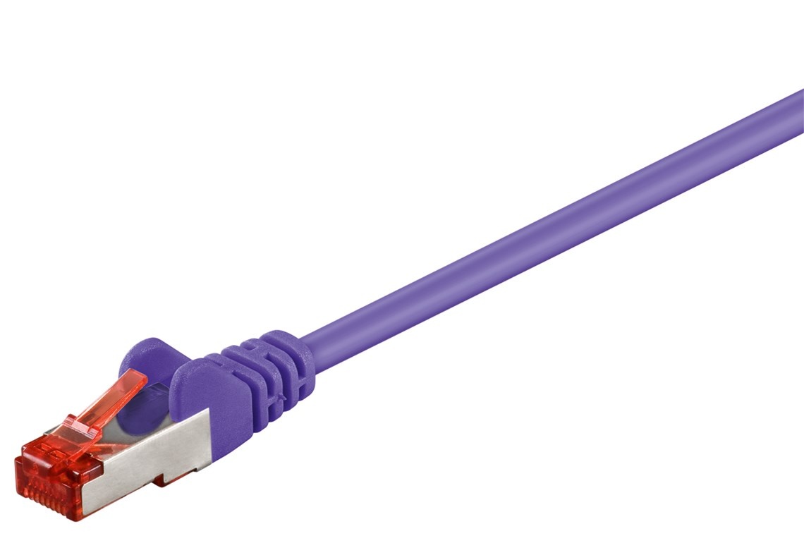 Goobay CAT 6 Patch Cable, S/FTP (PiMF), grey 0.25 m