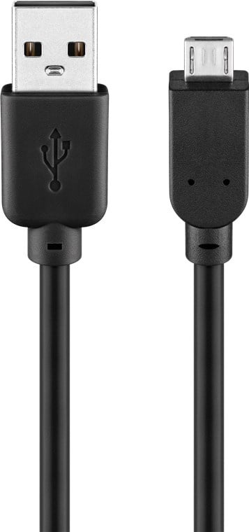 Goobay USB 2.0 Hi-Speed Cable, black 1.8 m