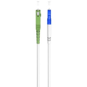 Goobay LC/UPC - SC/APC Simplex FTTH kabel | OS2 | | LSZH | (meerdere lengtes, meerdere kleuren)