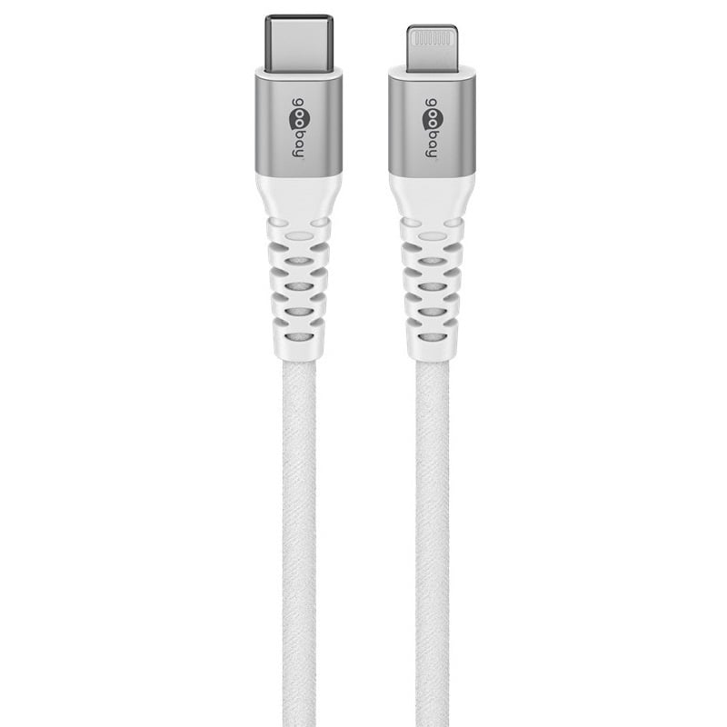 Goobay Lightning - USB-C Supersoft Textile kabel | USB2.0 | PD 60W