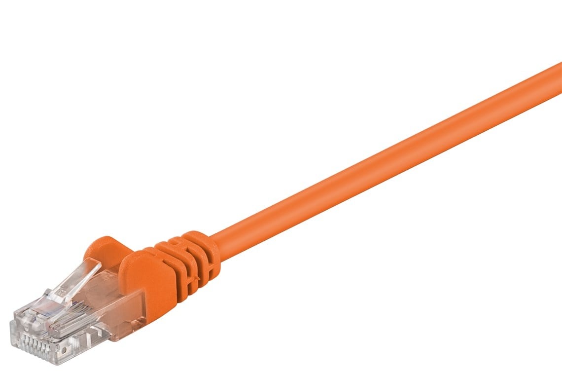 Goobay CAT 5e Patch Cable, U/UTP, blue 0.5 m