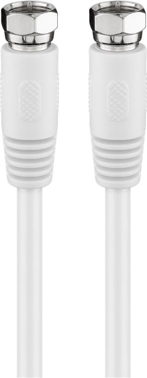 Goobay SAT Antenna Cable (80 dB), Double Shielded 1.5 m