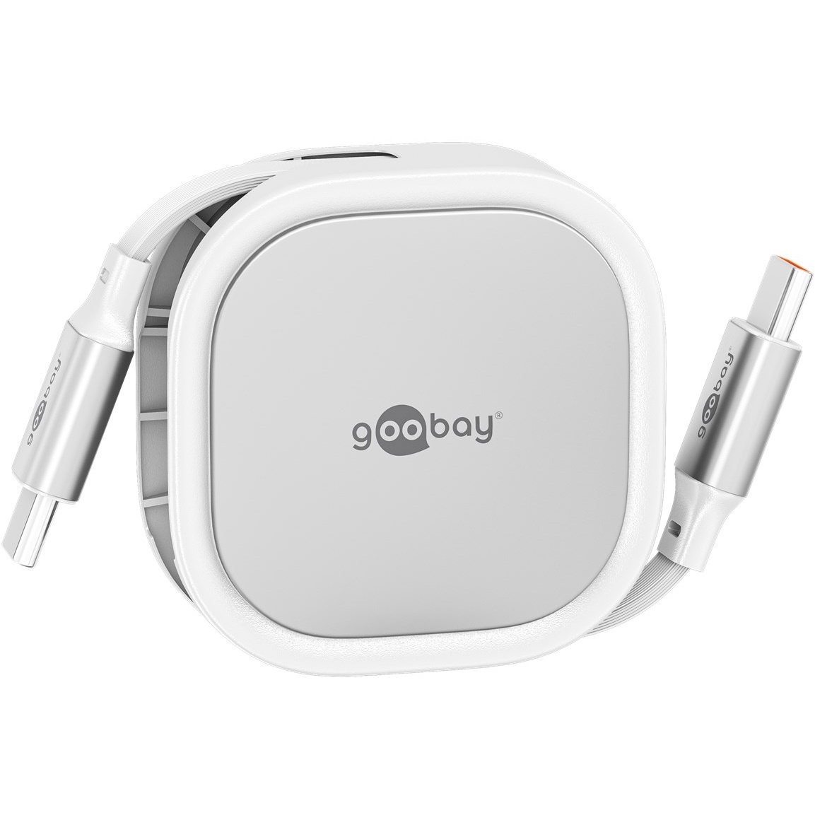 Goobay USB-C uittrekbare kabel | USB2.0 | 15W | | 1 meter