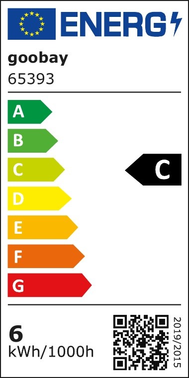 Goobay LED-filamentlamp | warm wit | E14 | C35 | 6W - Afbeelding 8