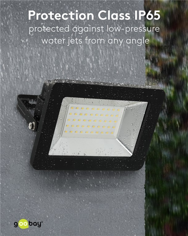 Goobay LED-schijnwerper voor buiten | 100W | IP65 | zwart - Afbeelding 7