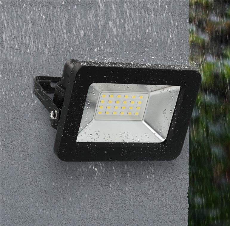Goobay LED-schijnwerper voor buiten | 10W | IP65 | zwart - Afbeelding 8