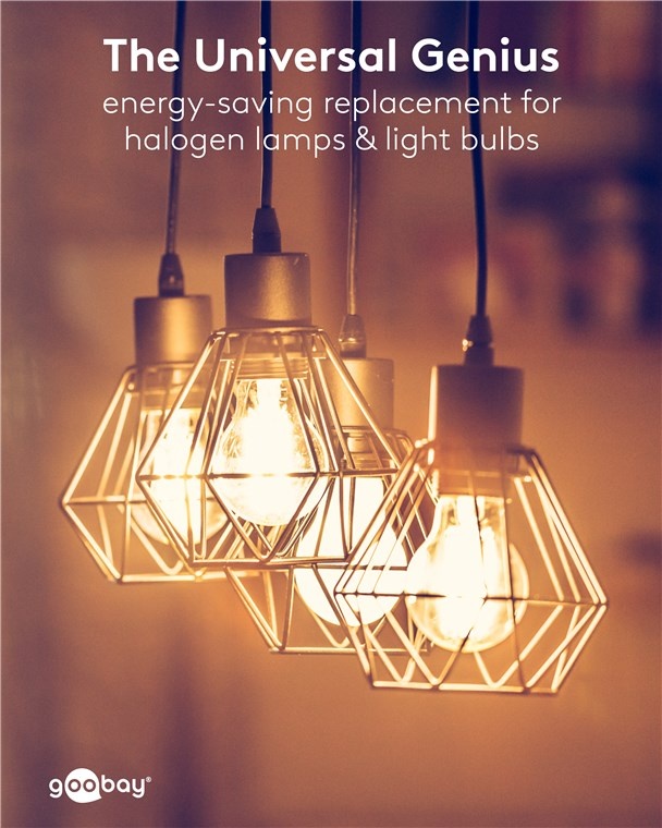 Goobay LED-filamentlamp | warm wit | E14 | G45 | 4W - Afbeelding 7