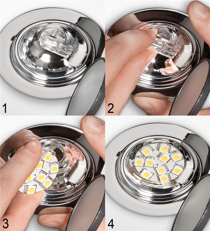 Goobay LED-spot | koel wit | G4 | 2W - Afbeelding 2