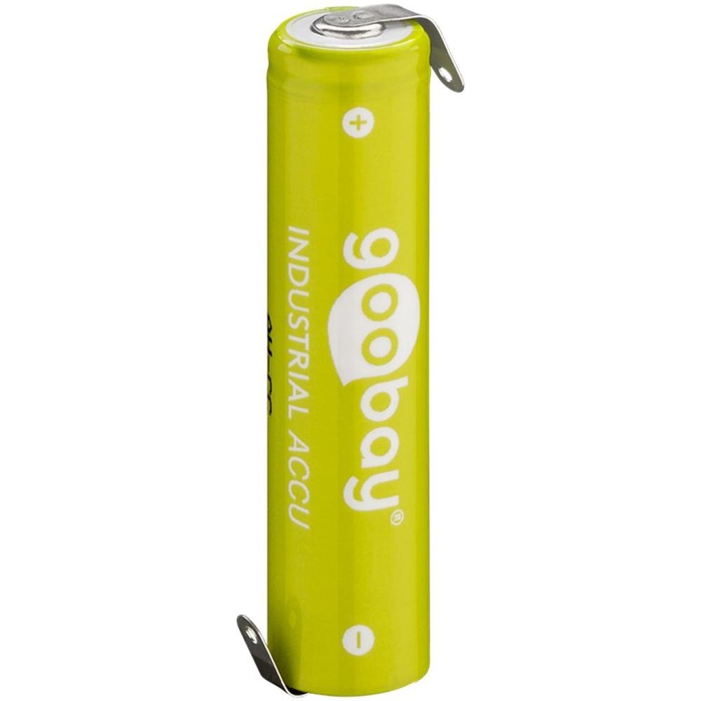 Goobay accu | 1x AAA (HR03) | 800 mAh | soldeerbevestiging