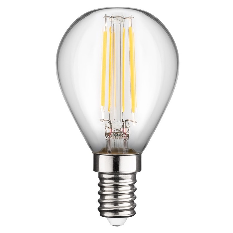 Goobay LED-filamentlamp | warm wit | E14 | G45 | 4W