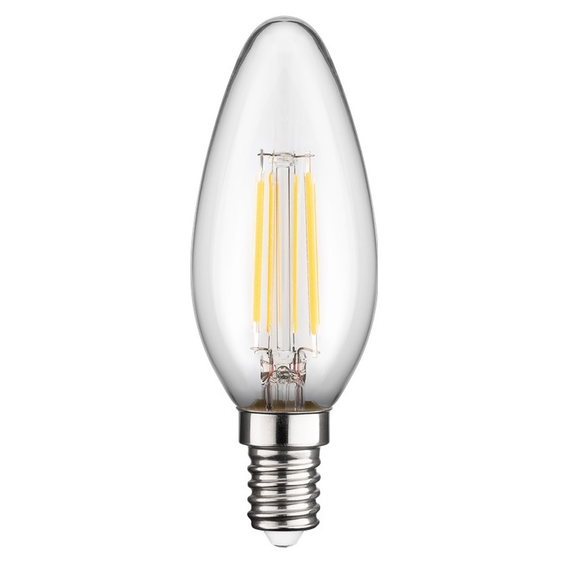 Goobay LED-filamentlamp | warm wit | E14 | C35 | 4W