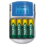 Varta LCD Charger batterijenlader | AA/AAA | incl. 4x AA (HR6) | 2600 mAh