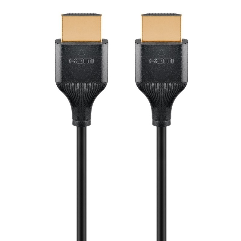 HDMI kabel | Slimline | HDMI2.1 (8K 60Hz + HDR) | CCS | zwart