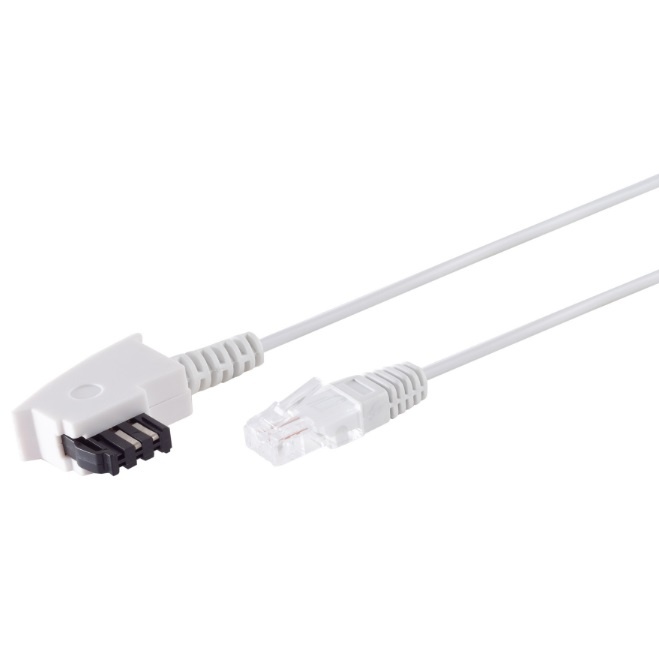 TAE-F - RJ45 DSL/VDSL telecom kabel | 2-aderig (8P2C)