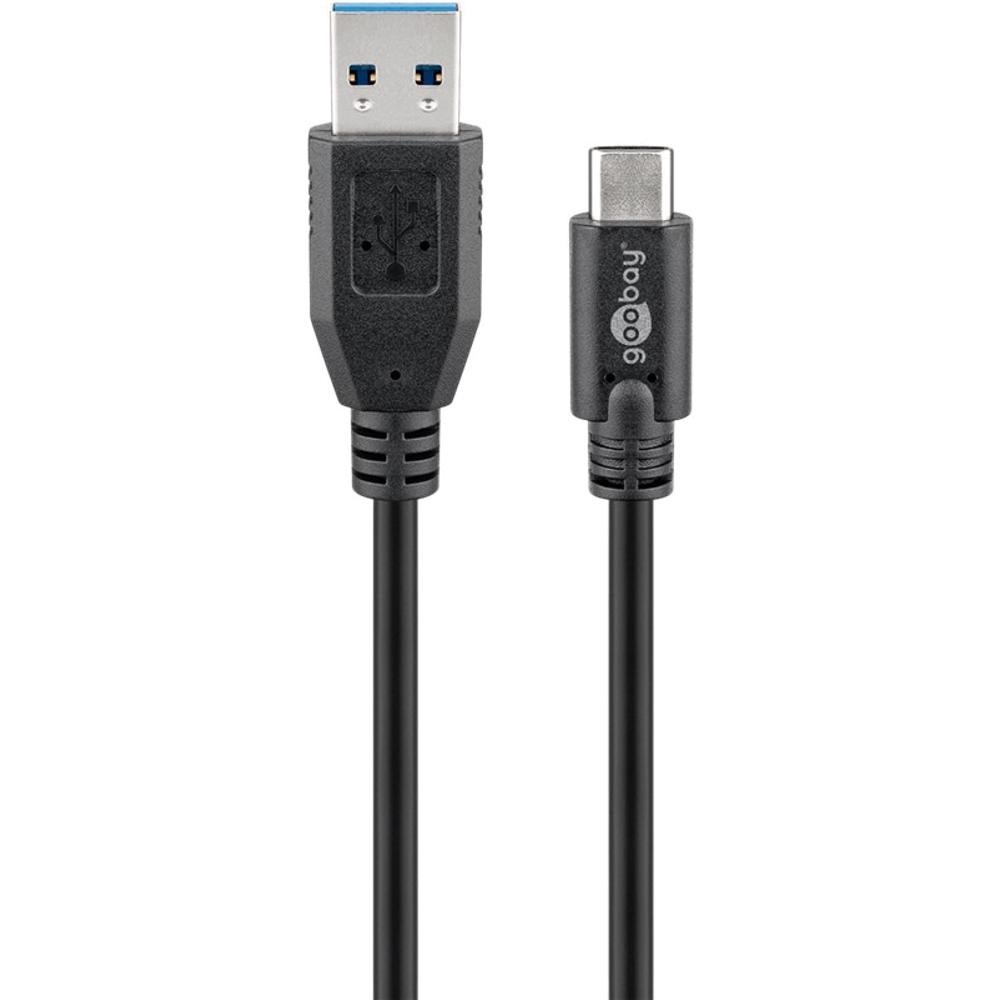 Goobay USB-C - USB-A kabel | USB3.0 5 Gbps | 15W