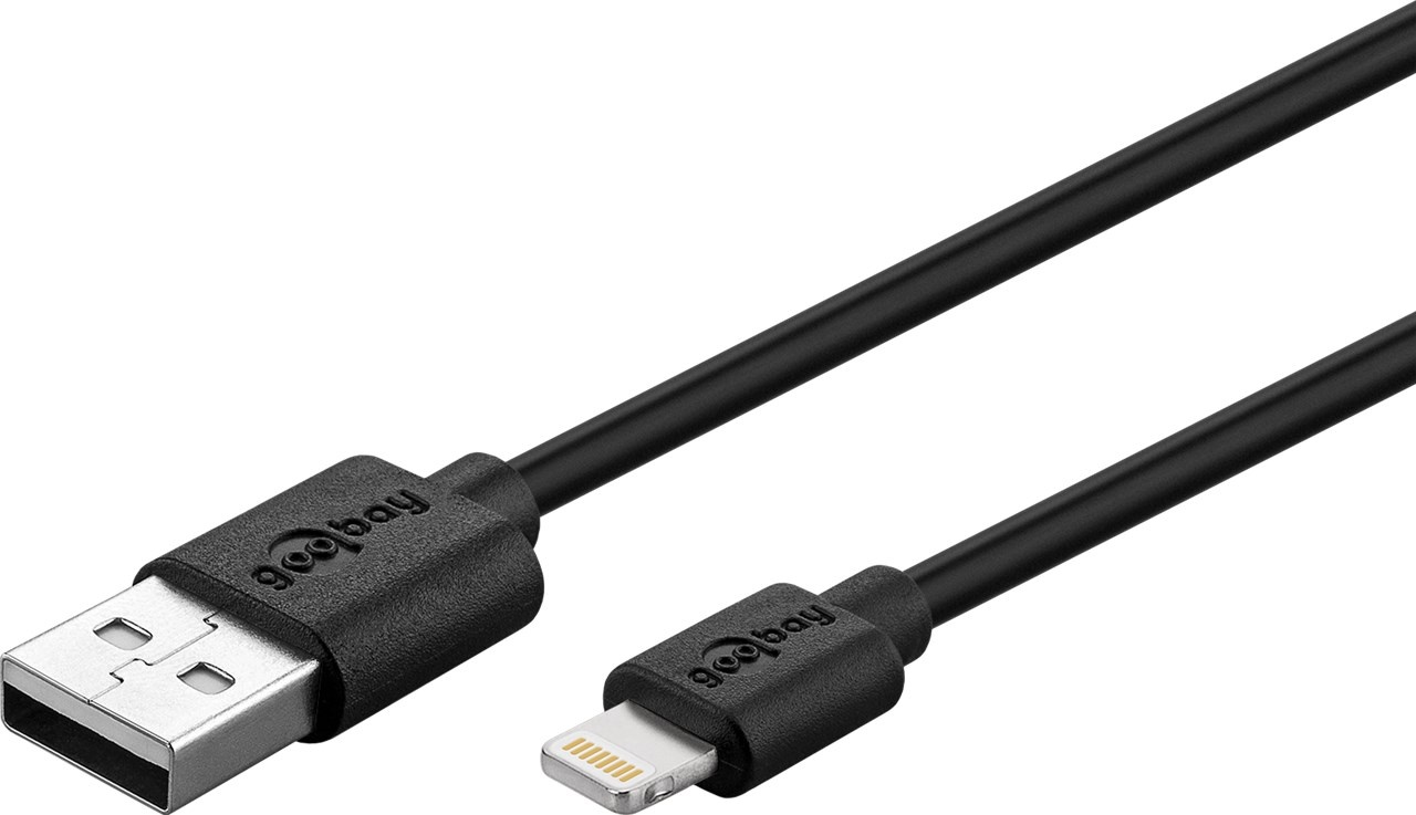 Goobay Apple Lightning Car Charger Set (12 W) - Afbeelding 3