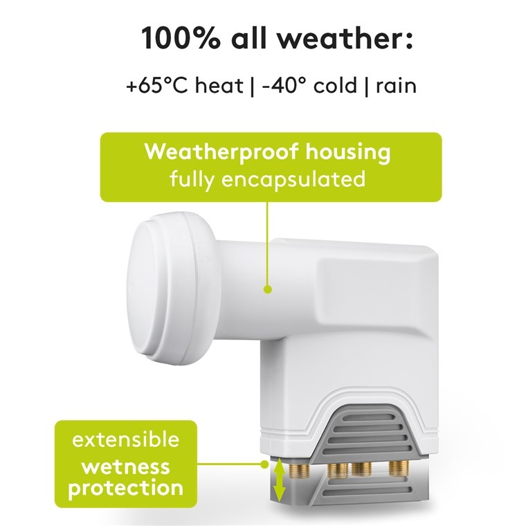 Goobay universele Quattro LNB - Afbeelding 3