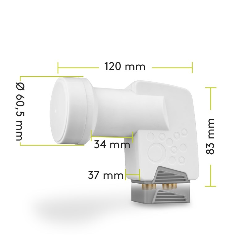 Goobay universele Quad LNB - Afbeelding 6