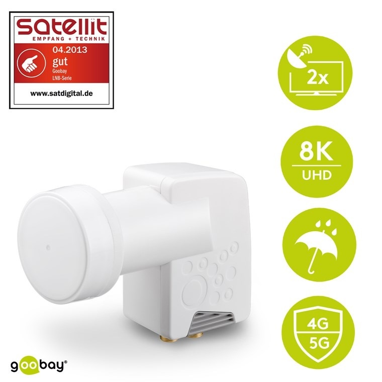 Goobay universele Twin LNB - Afbeelding 4