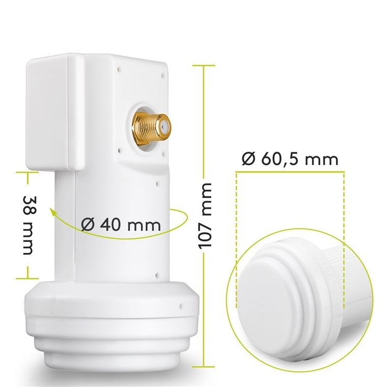 Goobay universele single LNB - Afbeelding 4