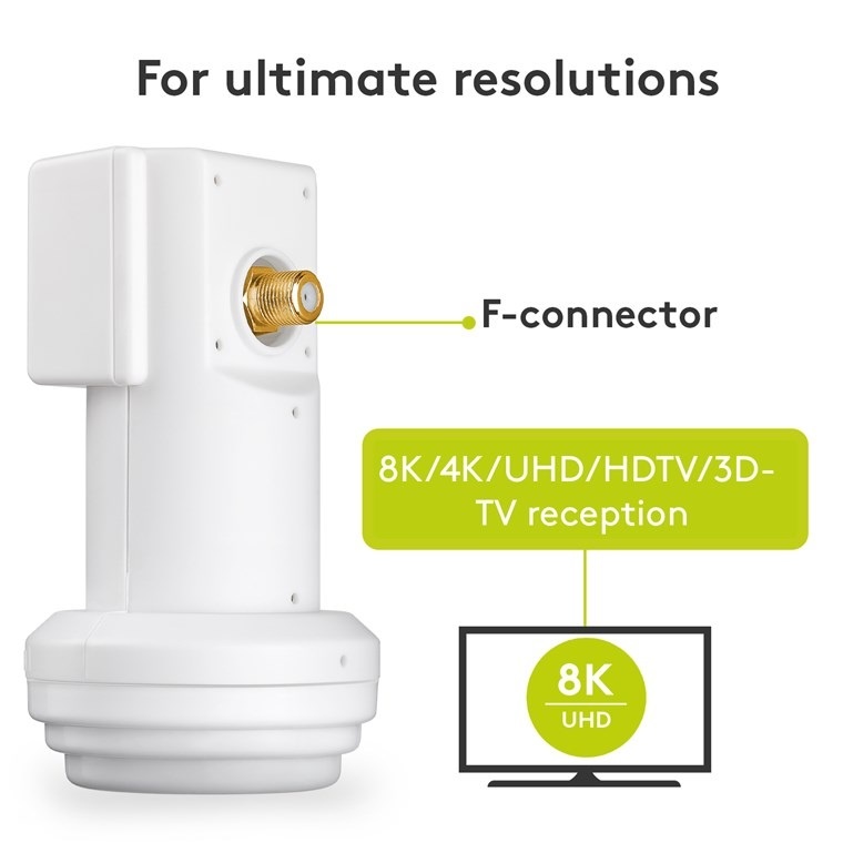 Goobay universele single LNB - Afbeelding 7