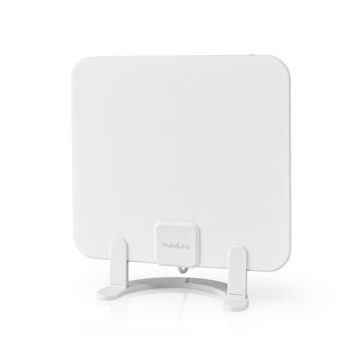Binnenantenne | Actief | FM / UHF / VHF | Ontvangstbereik: 0-25 km | LTE700 | Versterking: 30 dB | ABS | Wit