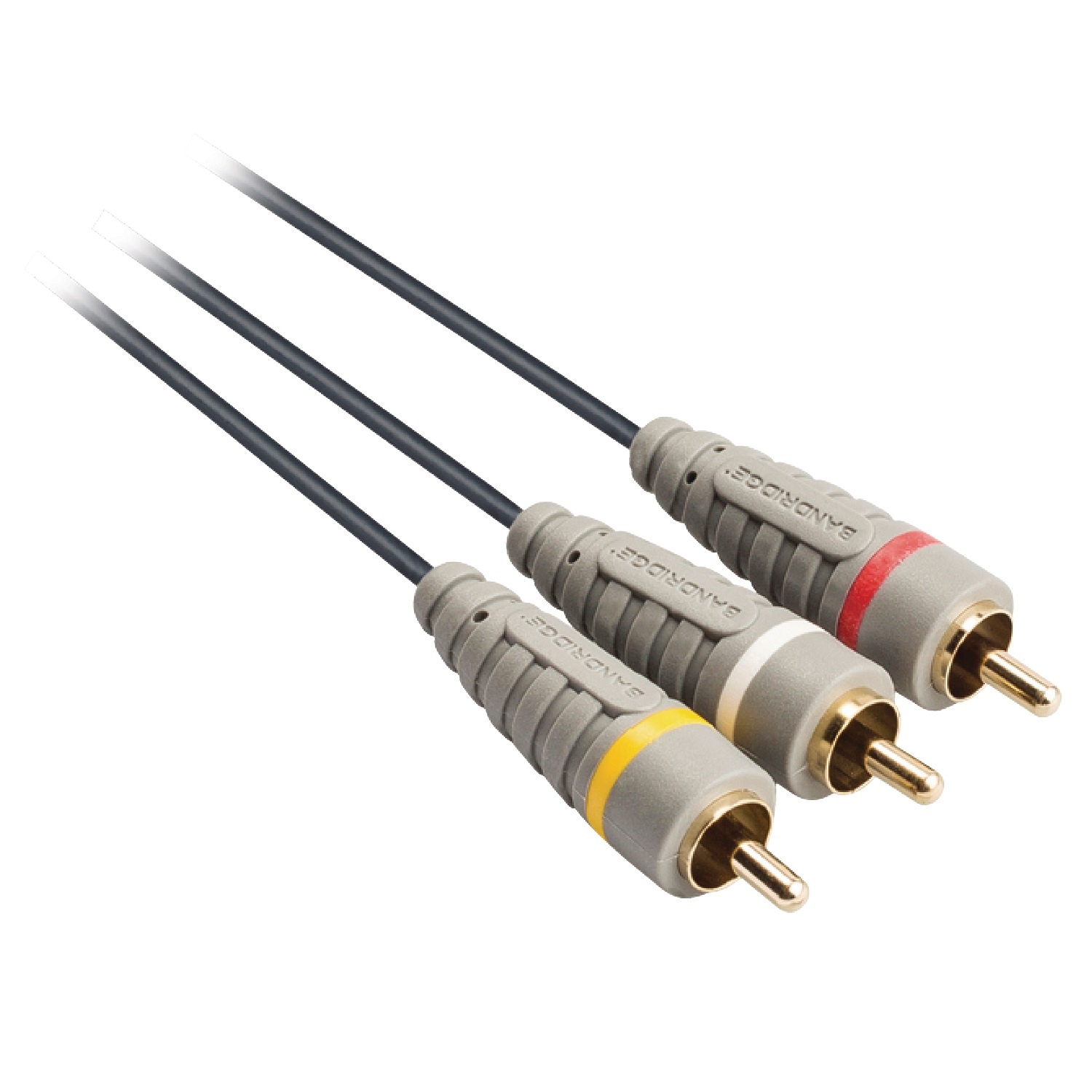 Bandridge Tulp composiet audio video kabel - 2 meter