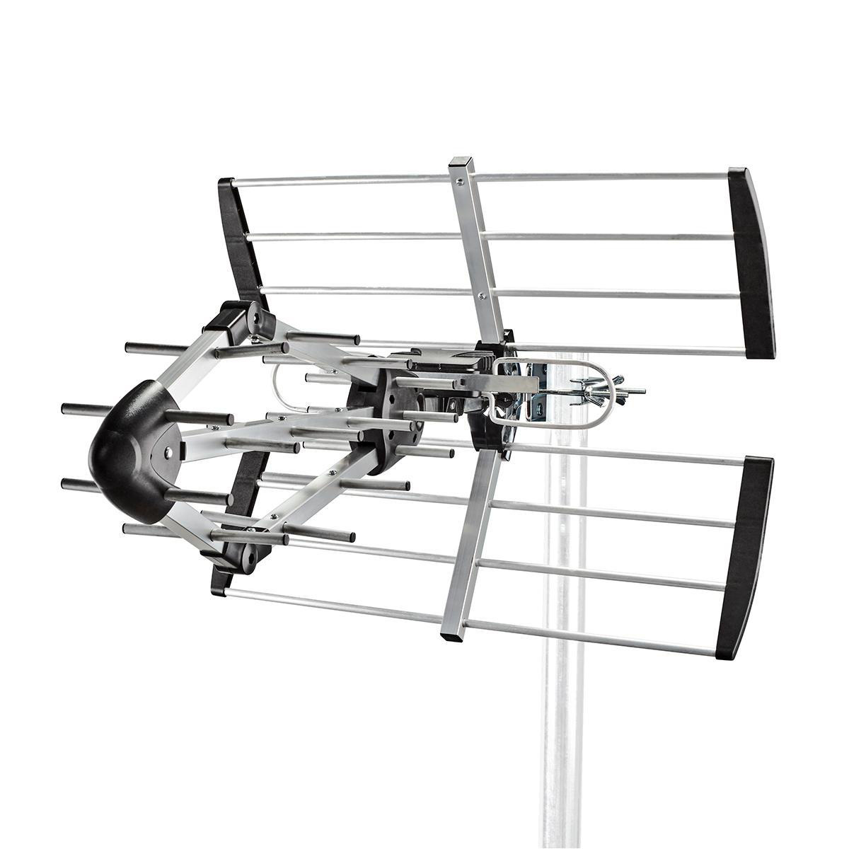 Buitenantenne | UHF | Ontvangstbereik: ≥50 km | LTE700 | Versterking: 14 dB | 75 Ohm | Antenne lengte: 841 mm | ABS / Aluminium