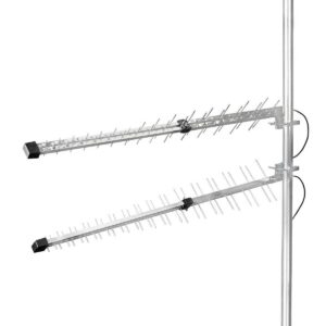 5G / 4G / 3G Antenne | 5G | Buiten | 698 - 3800 MHz | Versterking: 15 dB | 0.30 m | Zilver