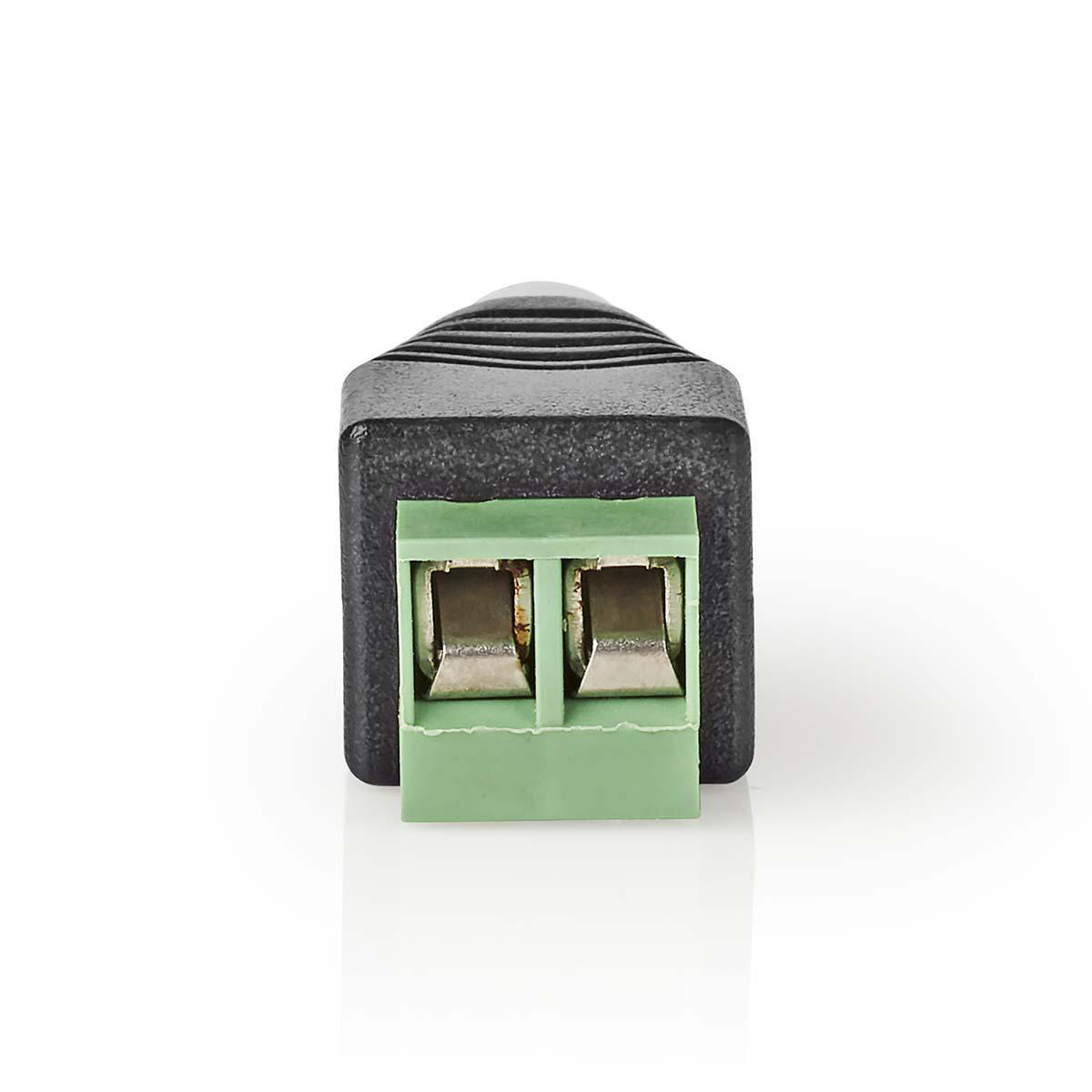 CCTV-Security Connector | 2-Voudig Aansluitblok | DIN Female | Female | Groen / Zwart - Afbeelding 3