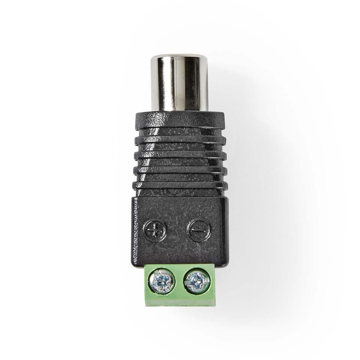 CCTV-Security Connector | 2-Voudig Aansluitblok | DIN Female | Female | Groen / Zwart - Afbeelding 4