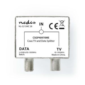 Nedis push on TV/Data filter