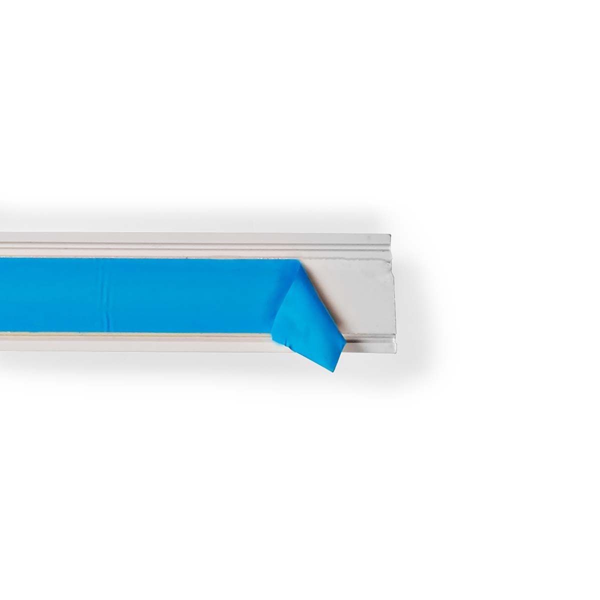 Nedis kunststof kabelgoot half-rond met zelfklevende plakstrip - 150 x 3,3 cm / wit - Afbeelding 4