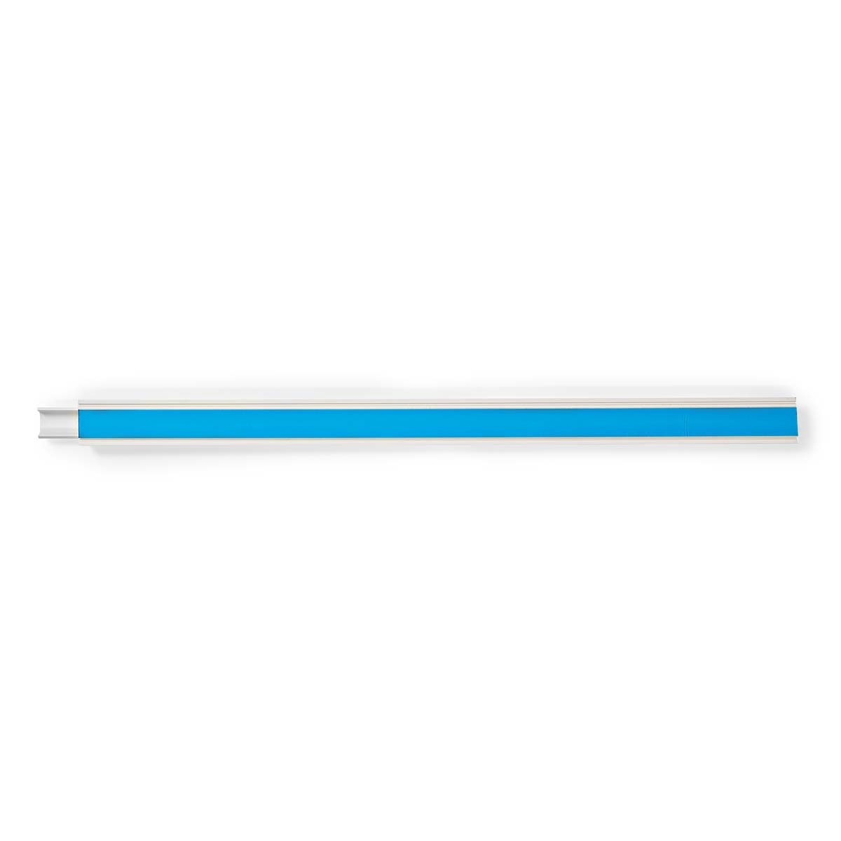 Nedis kunststof kabelgoot half-rond met zelfklevende plakstrip - 50 x 3,3 cm / wit - Afbeelding 3