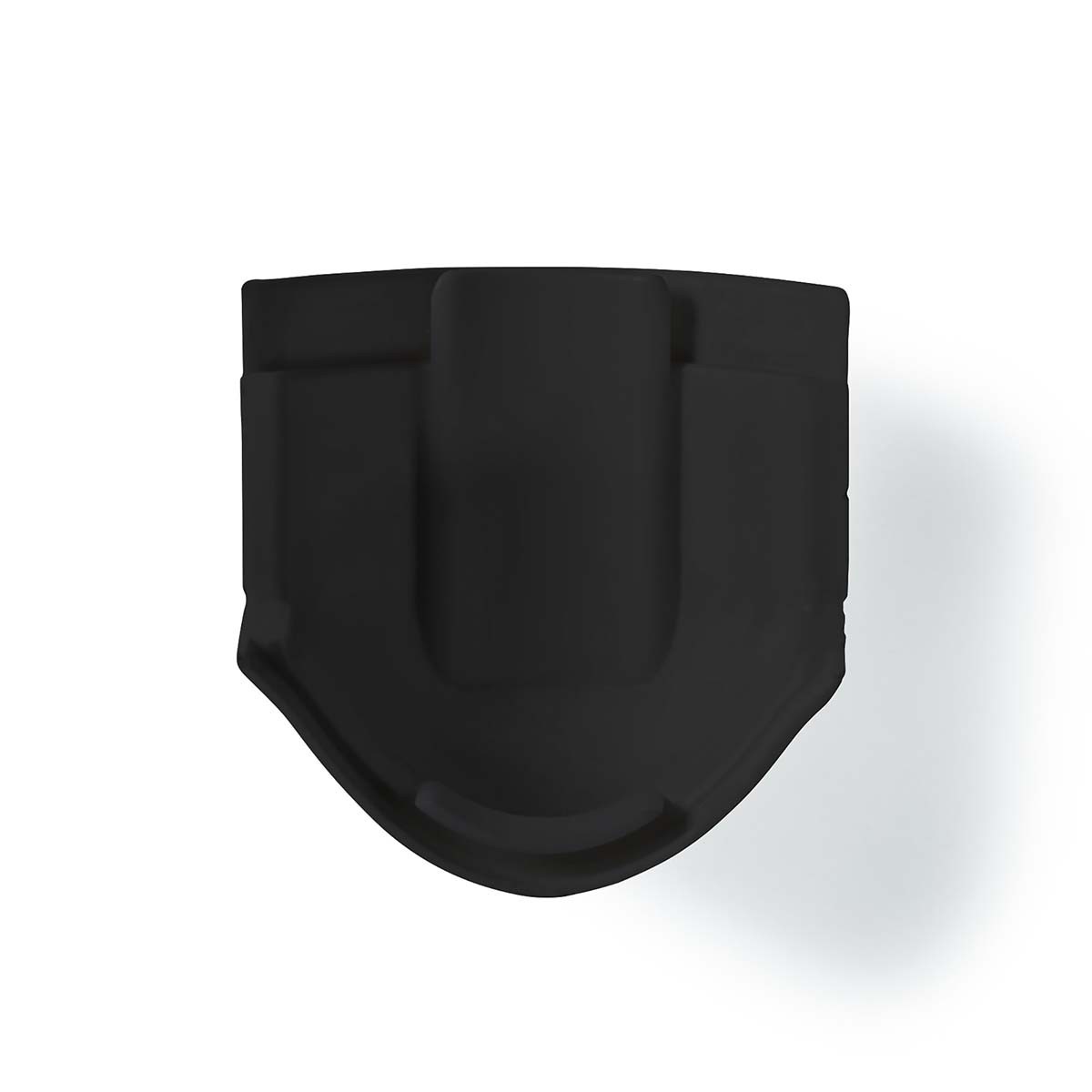 Nedis kunststof hoekstuk voor kabelgoot half-rond 4,4 cm - over de hoek / zwart - Afbeelding 2