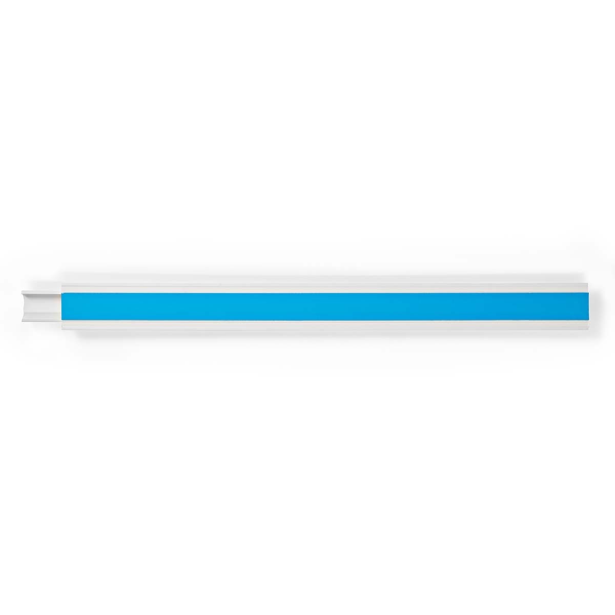 Nedis kunststof kabelgoot half-rond met zelfklevende plakstrip - 150 x 4,4 cm / wit - Afbeelding 3