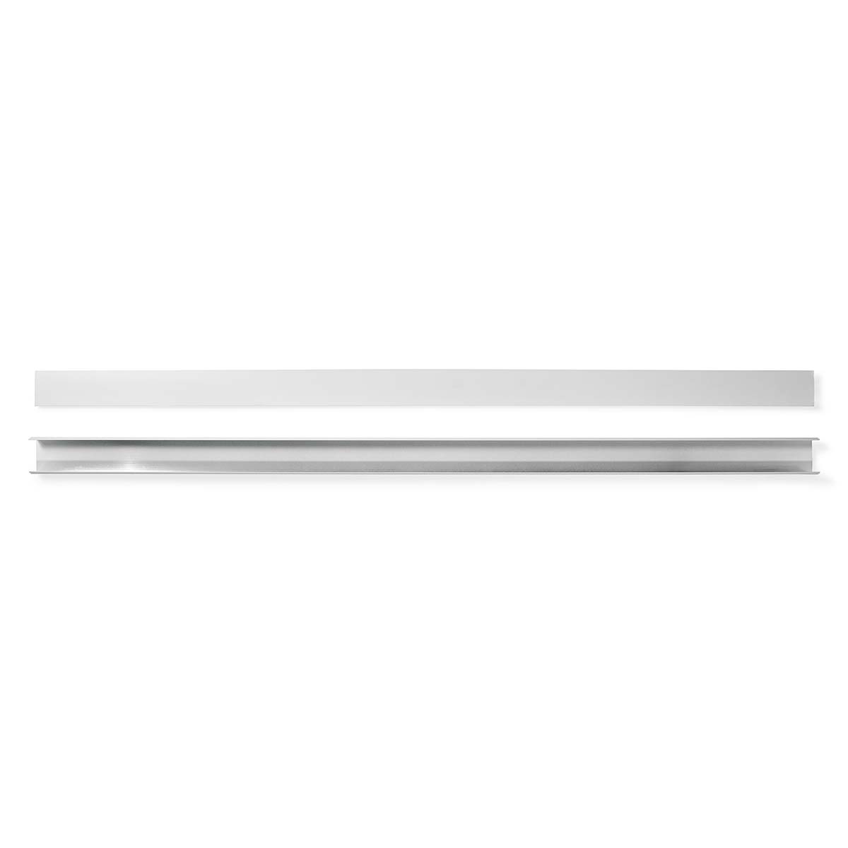 Nedis aluminium kabelgoot met cover en zelfklevende plakstrip - 110 x 5 cm / wit - Afbeelding 4