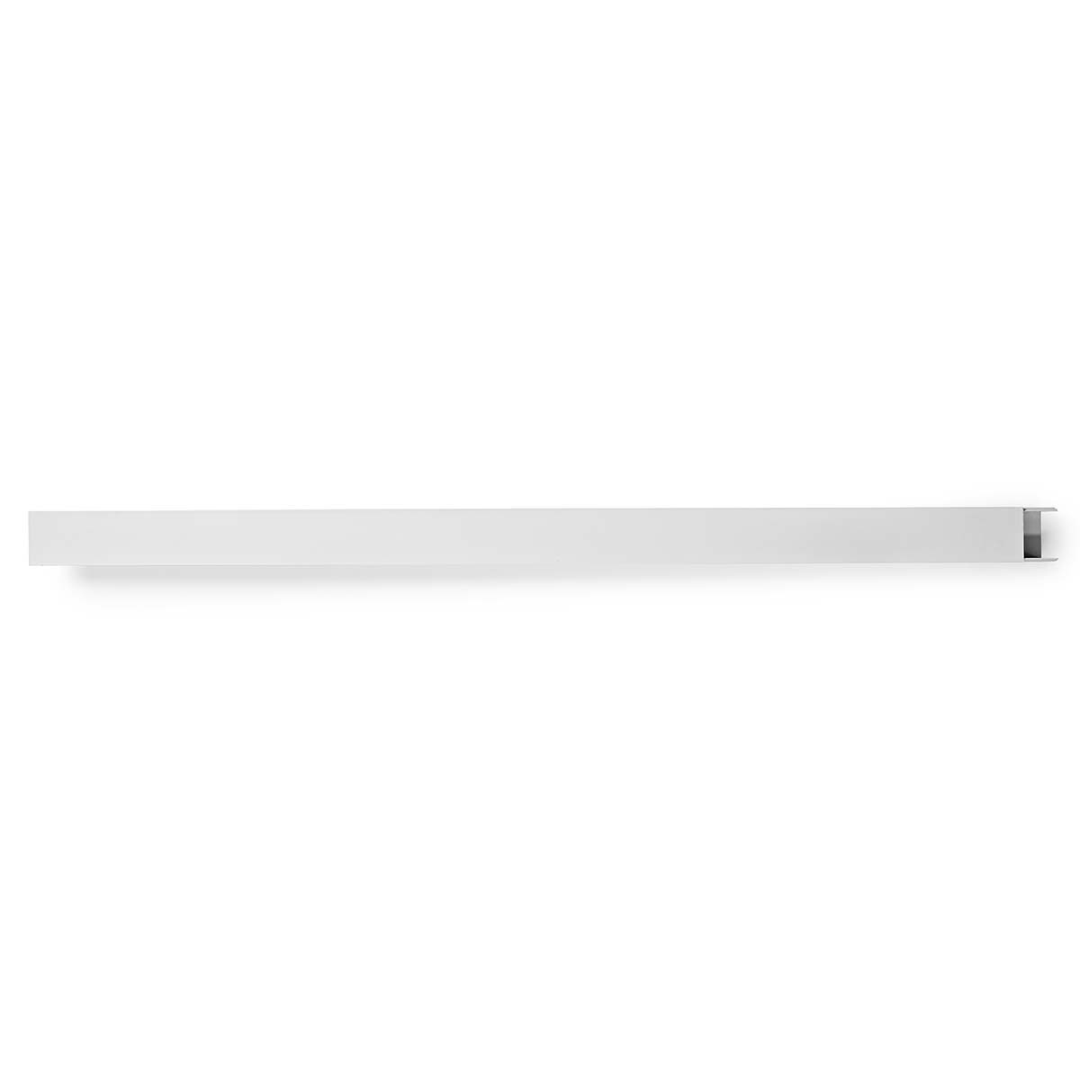 Nedis aluminium kabelgoot met cover en zelfklevende plakstrip - 110 x 6 cm / wit - Afbeelding 2