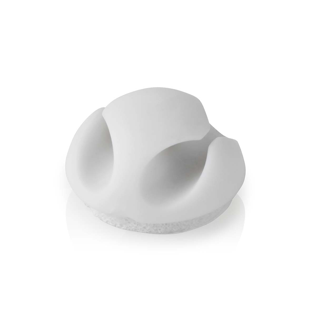 Nedis zelfklevende kabelhouders voor 2 kabels - 6 stuks / wit - Afbeelding 4