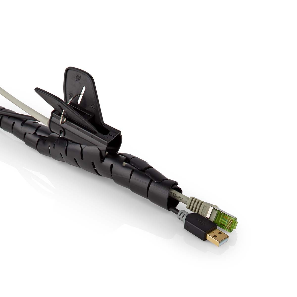 Nedis cable eater kabelslang met rijgtool - 13-16 mm / 2m / zwart - Afbeelding 5