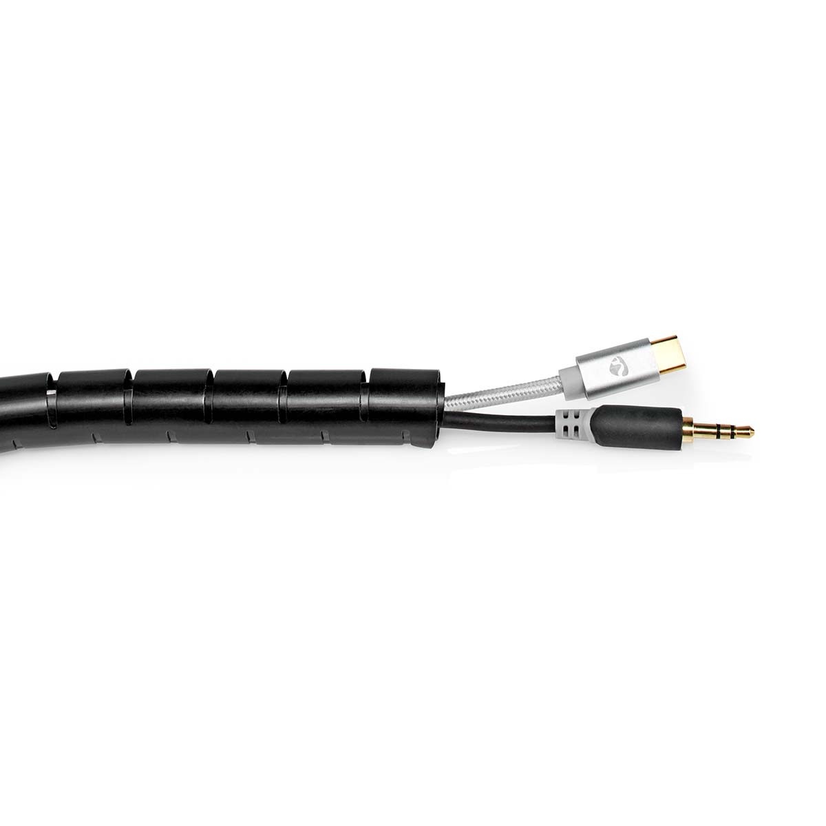 Nedis cable eater kabelslang met rijgtool - 19-22 mm / 2m / zwart - Afbeelding 4