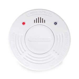 Rookmelder | Batterij Gevoed | Batterijlevensduur tot: 10 Jaar | EN 14604 | Hush / mute functie | Met testknop | 85 dB | ABS | Wit