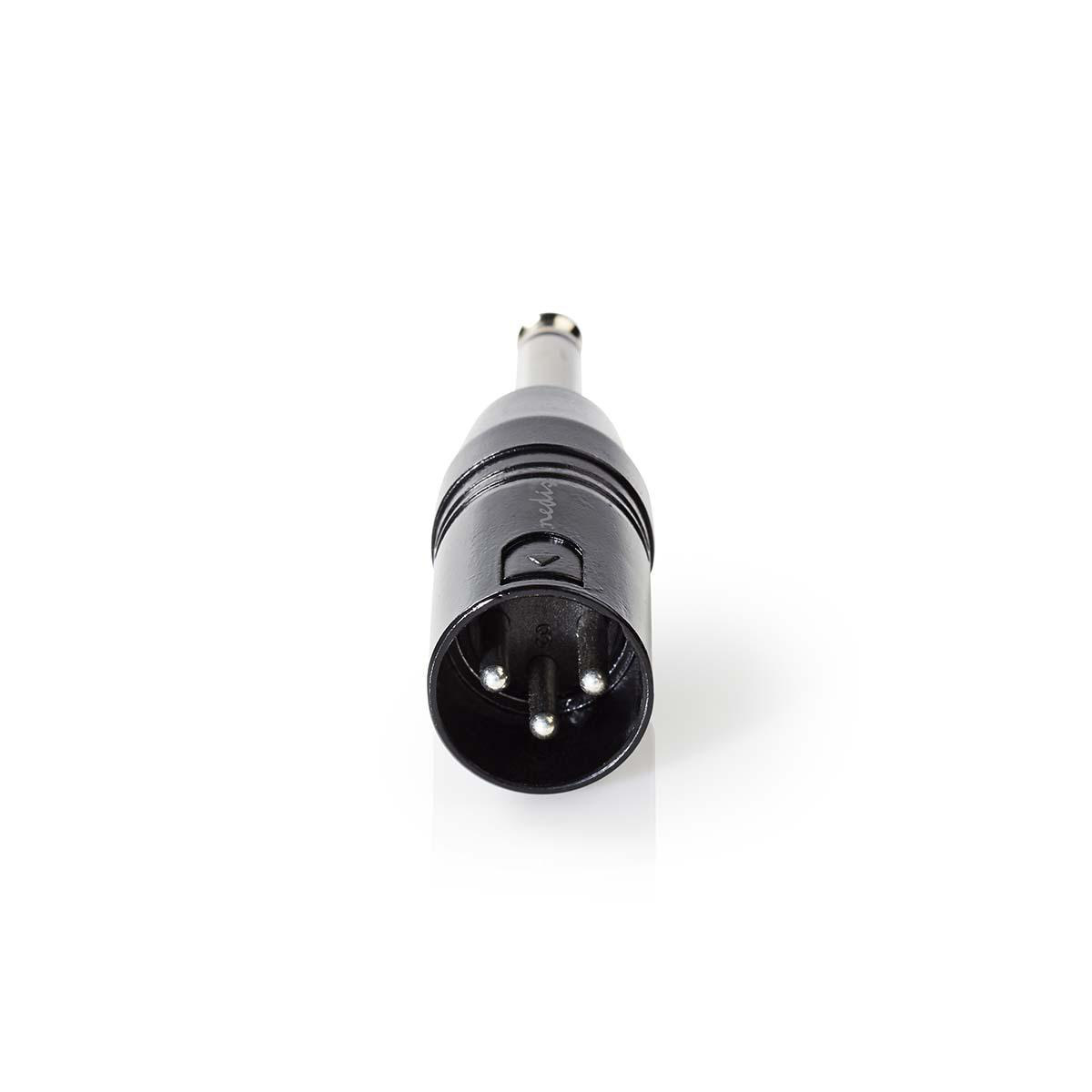 Nedis XLR (m) - 6,35mm Jack mono (m) adapter - Afbeelding 2
