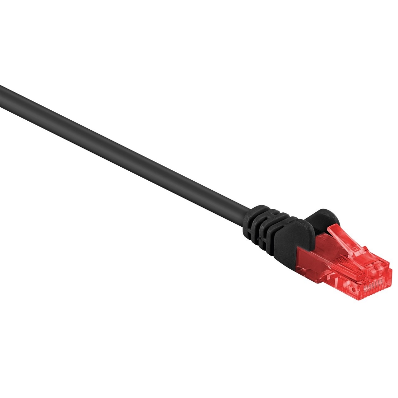 U/UTP CAT6 Gigabit netwerkkabel / zwart - PVC - 30 meter