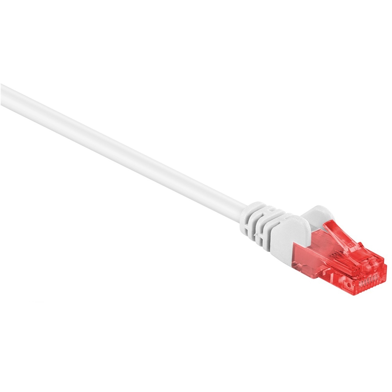 U/UTP CAT6 Gigabit netwerkkabel / wit - PVC - 30 meter