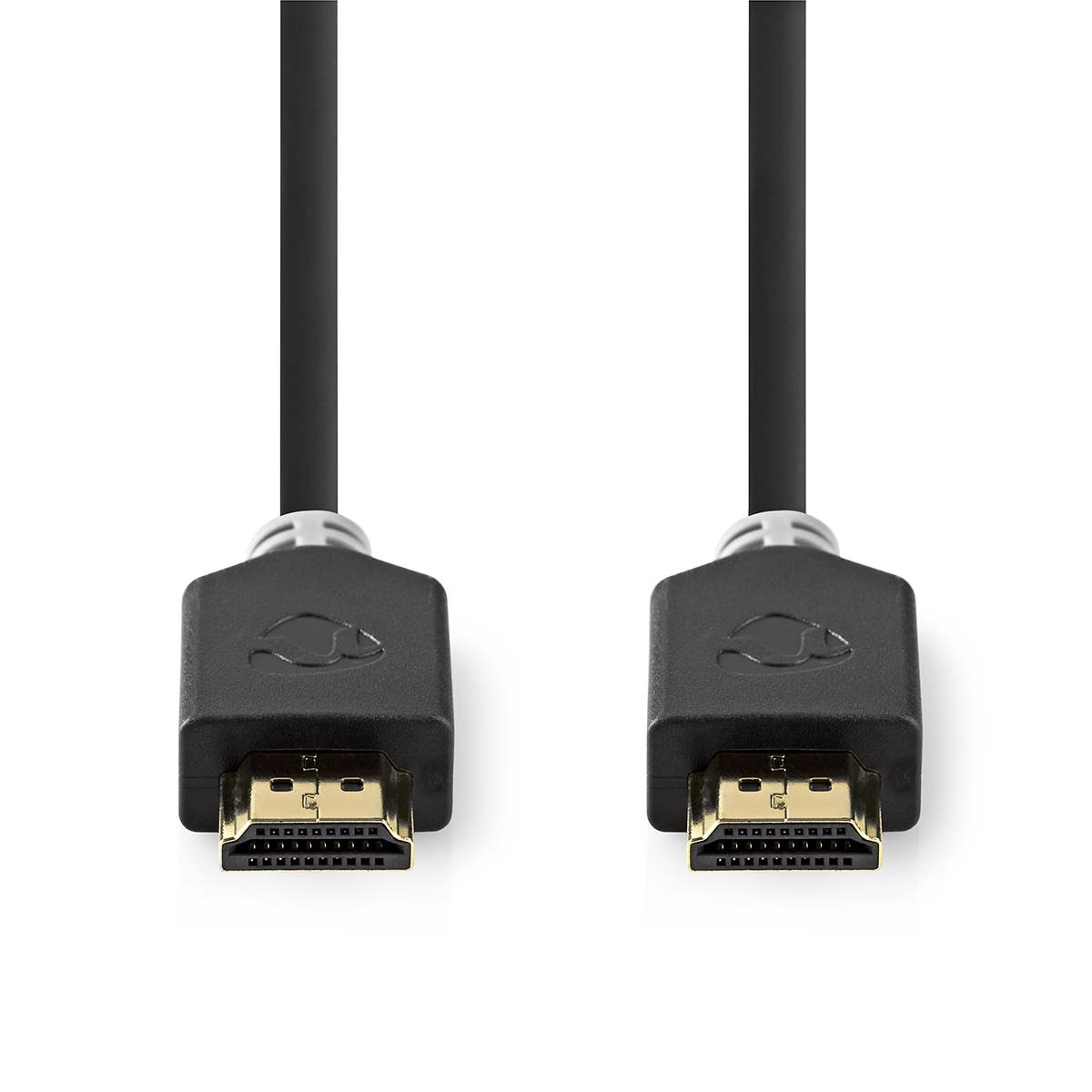 Nedis HDMI kabel - HDMI2.0 (4K 60Hz + HDR) / zwart - 0,50 meter - Afbeelding 2