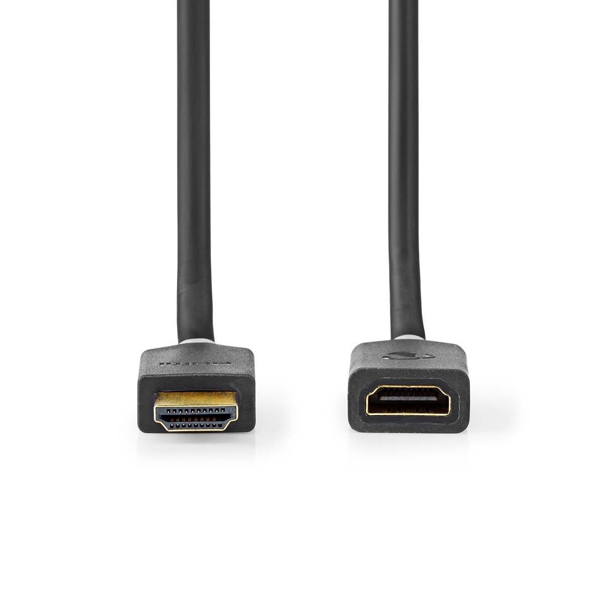 Nedis HDMI verlengkabel - HDMI2.0 (4K 60Hz + HDR) / zwart - 3 meter - Afbeelding 2