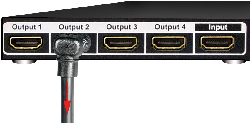 Nedis HDMI kabel - 90° haaks naar beneden - versie 1.4 (4K 30Hz) - 2 meter - Afbeelding 3