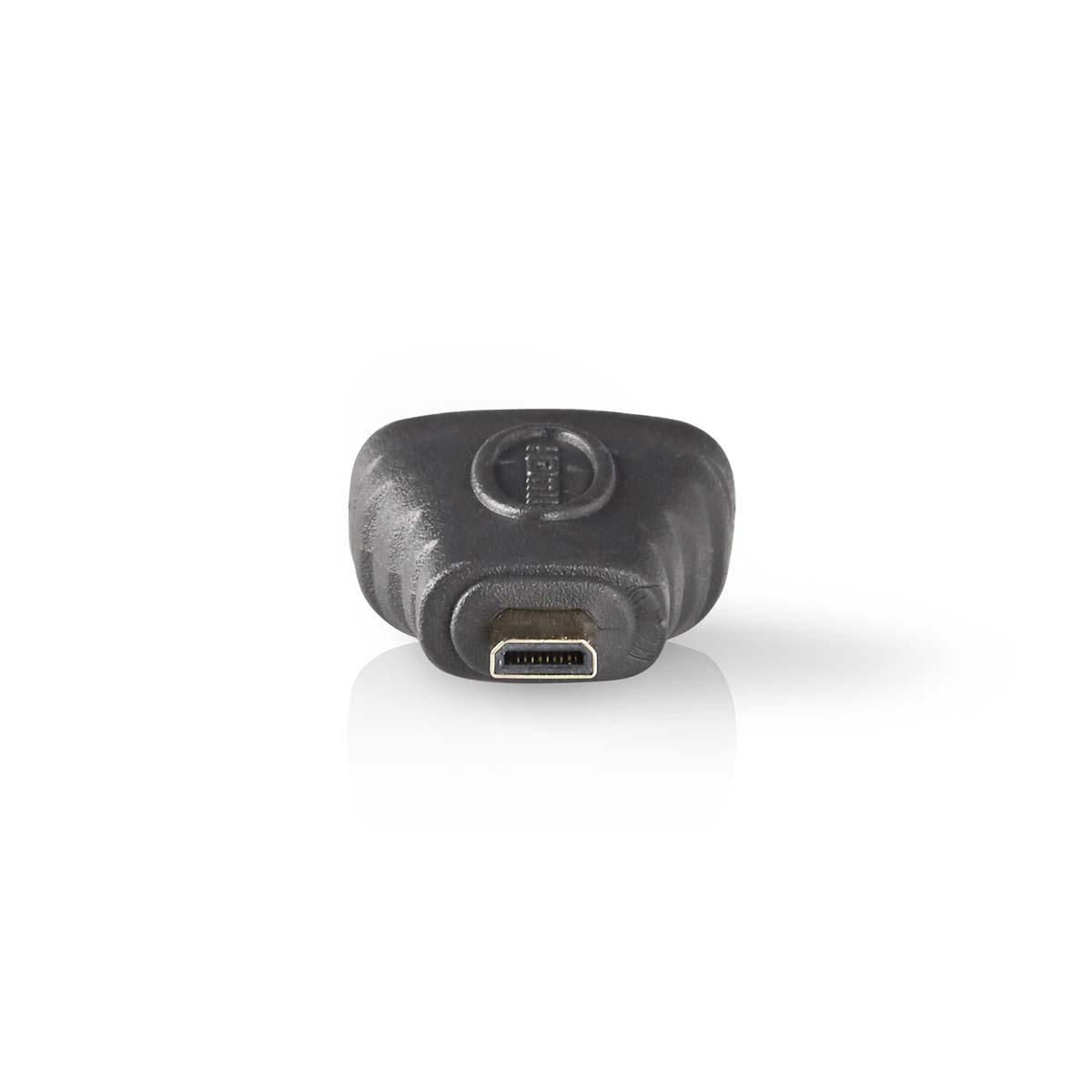 Nedis Micro HDMI - HDMI adapter - versie 1.4 (4K 30Hz) / zwart - Afbeelding 2