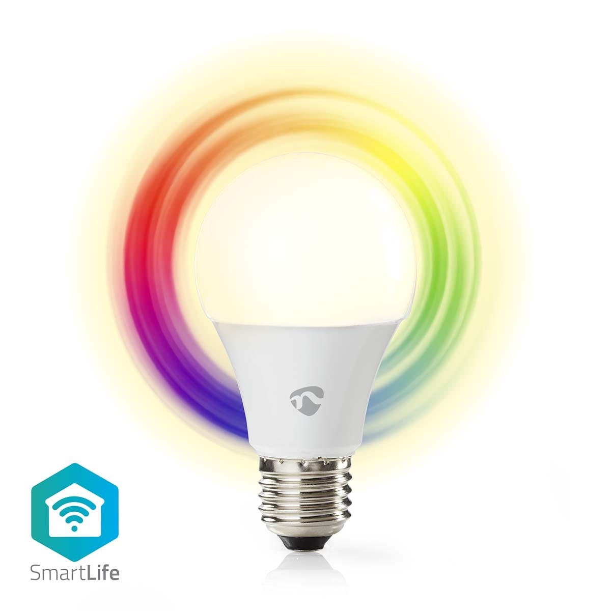 Nedis SmartLife Wi-Fi LED-lamp - E27 fitting / full-color en warm-wit tot koud-wit
